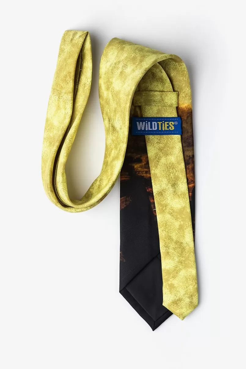 Ties Mona Lisa Yellow Tie Best