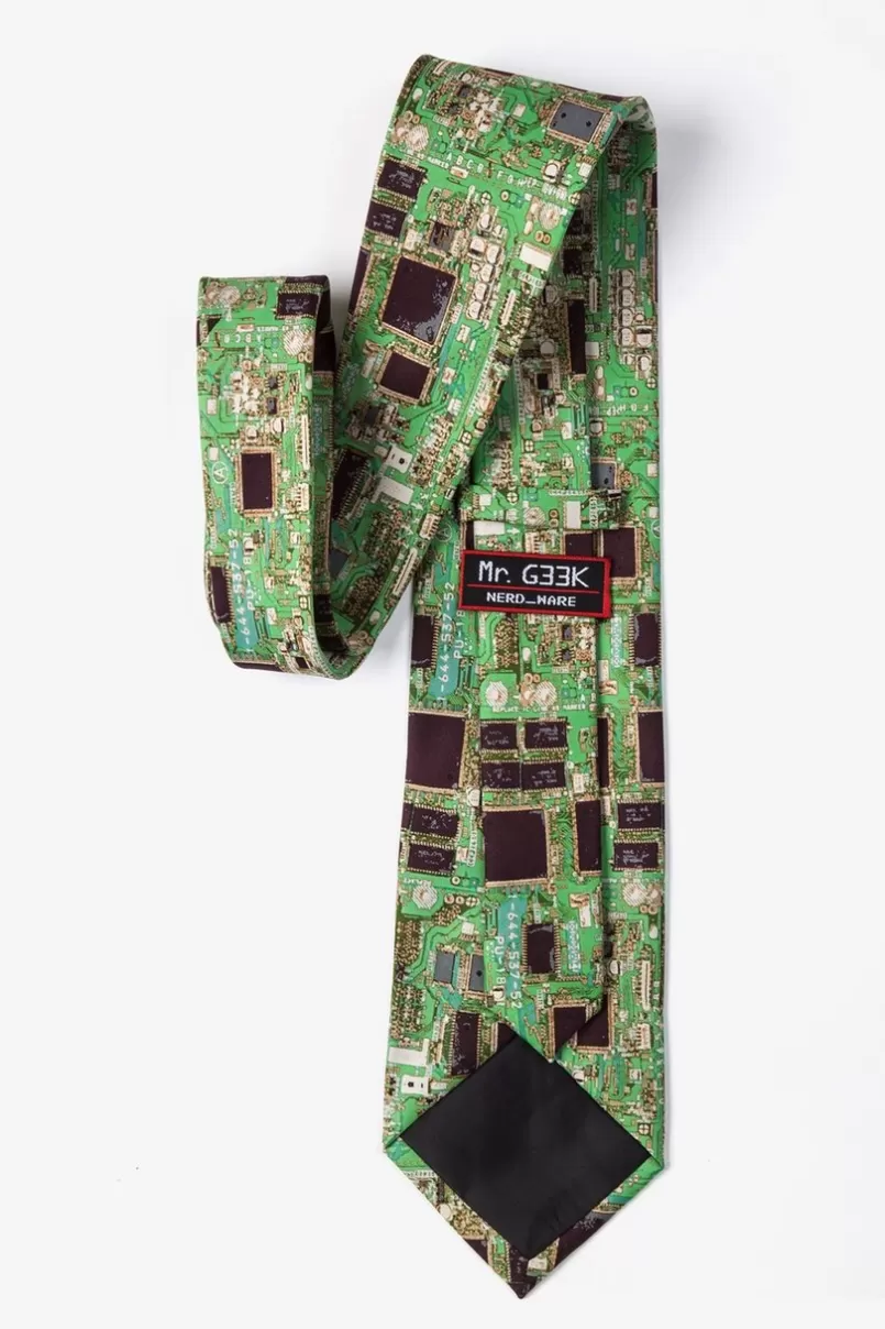 Ties Motherboard II Tie Green Cheap