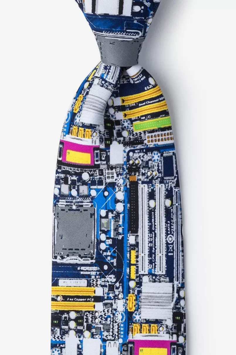 Ties Motherboard III Tie Blue Best