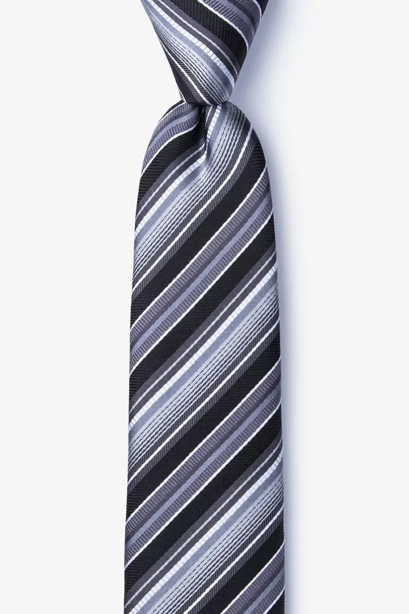 Ties Moy Skinny Tie Black New