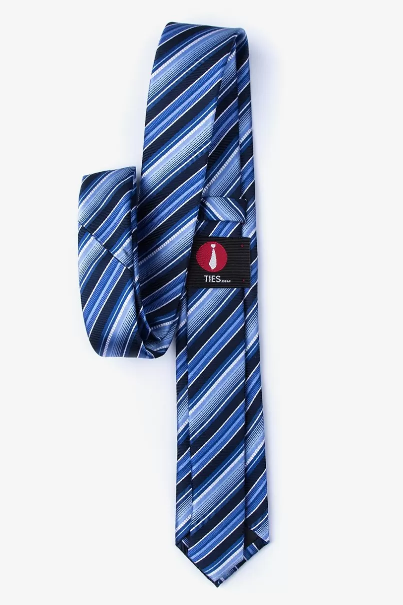 Ties Moy Skinny Tie Blue Best Sale