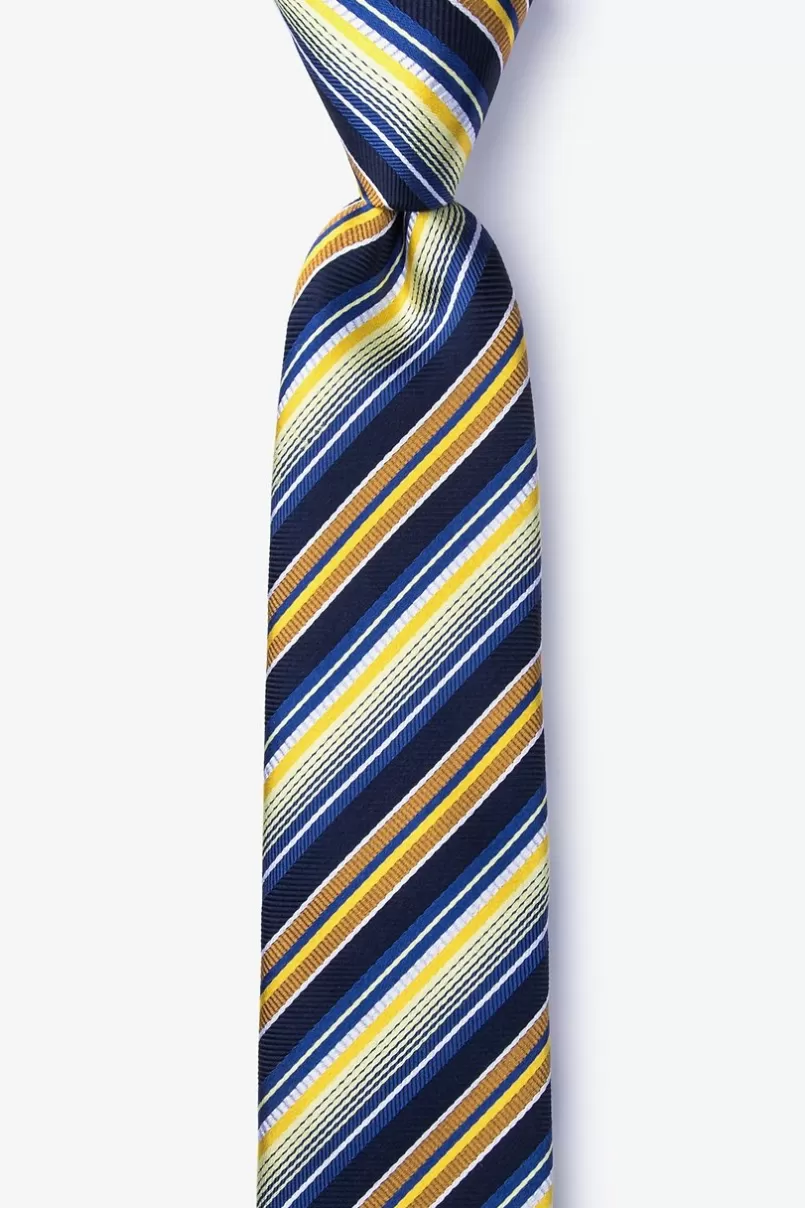 Ties Moy Skinny Tie Yellow New