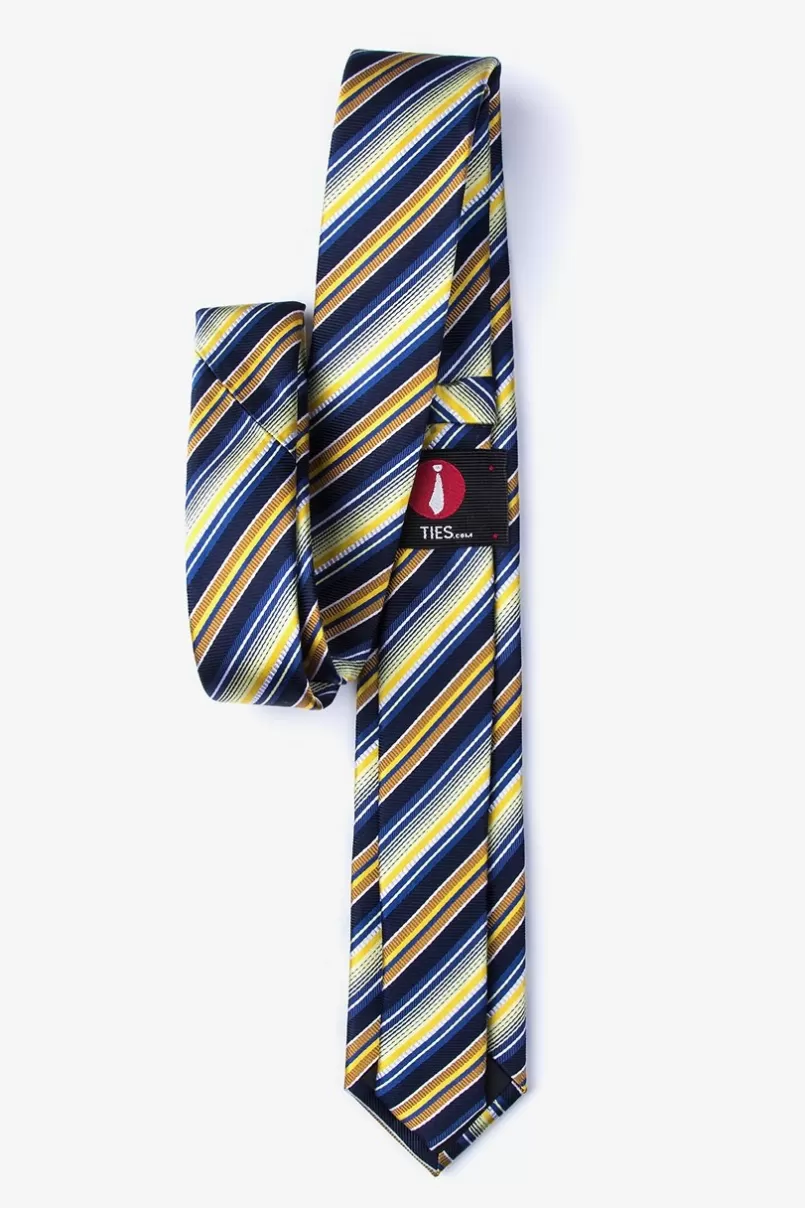 Ties Moy Skinny Tie Yellow New