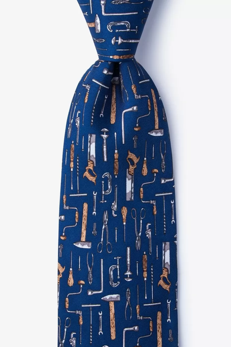 Ties Nailed It Navy Blue Tie Shop