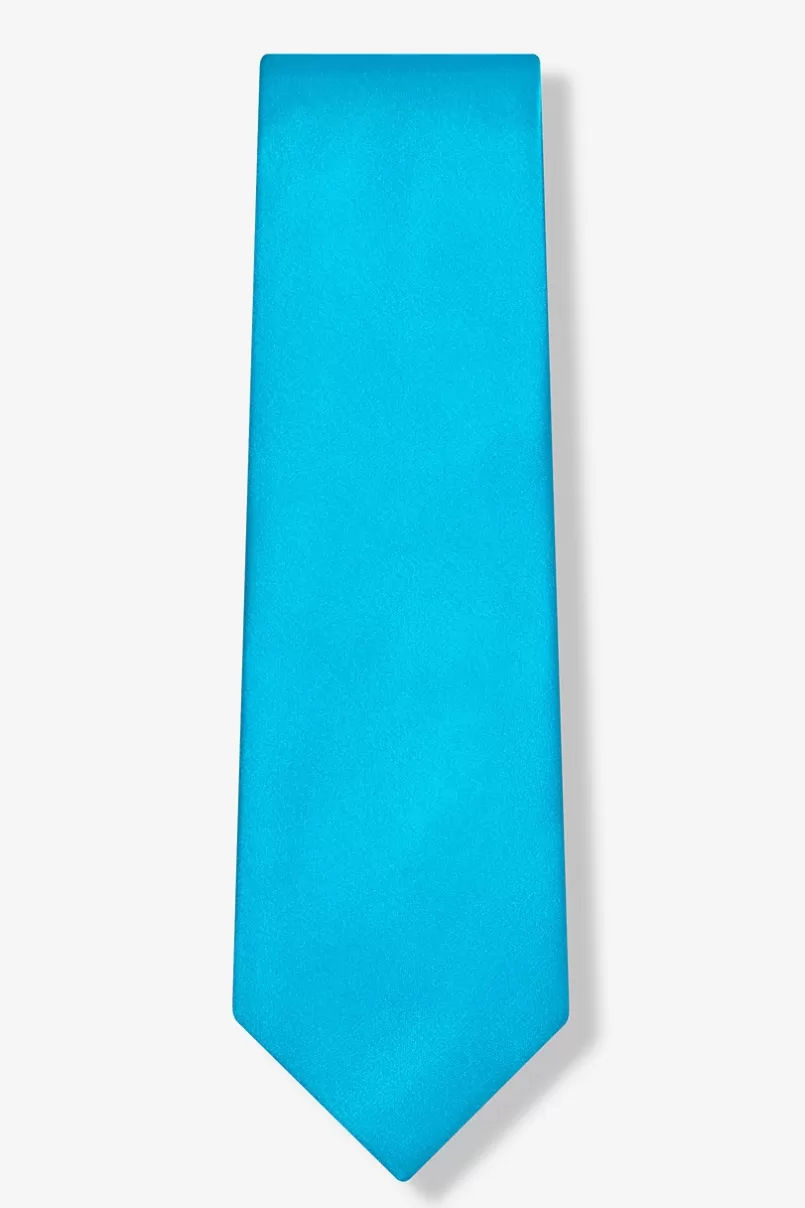 Ties Neon Blue Tie NeonBlue Cheap