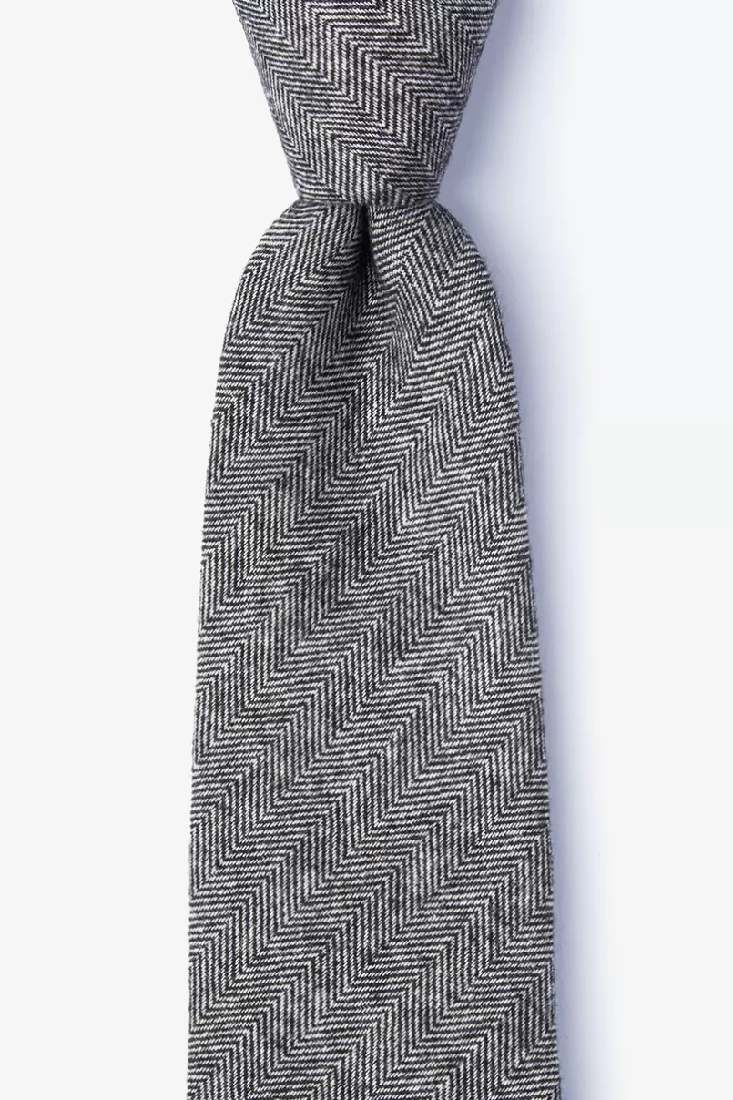 Ties Niles Extra Long Tie Black Best