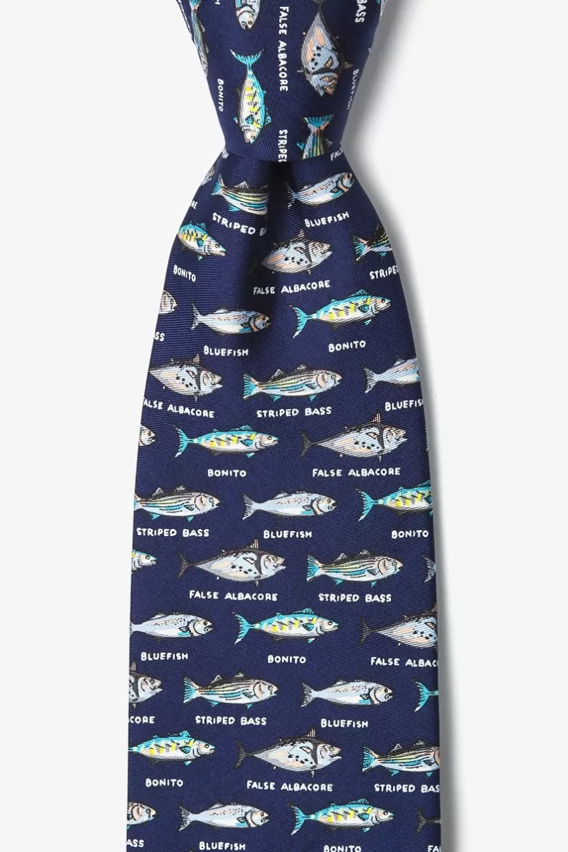 Ties Northern Grand Slam Navy Blue Tie Flash Sale