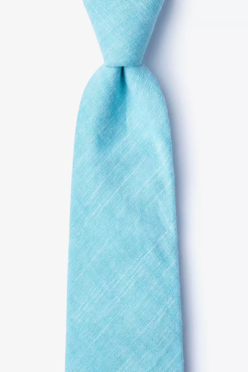 Ties Norton Aqua Extra Long Tie Best Sale