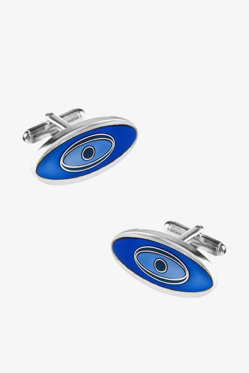 Ties Olde Blu Eyes Blue Cufflinks Online