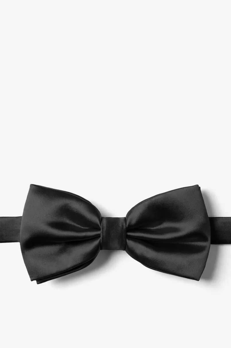 Ties Pre-Tied Bow Tie Onyx Cheap