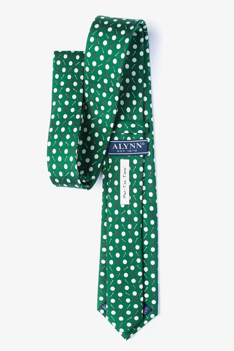 Ties Par-Tee Time Extra Long Tie Green Cheap