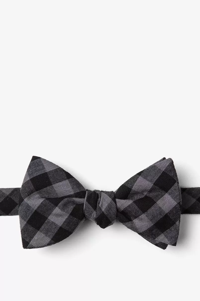 Ties Pasco Self-Tie Bow Tie Black Flash Sale