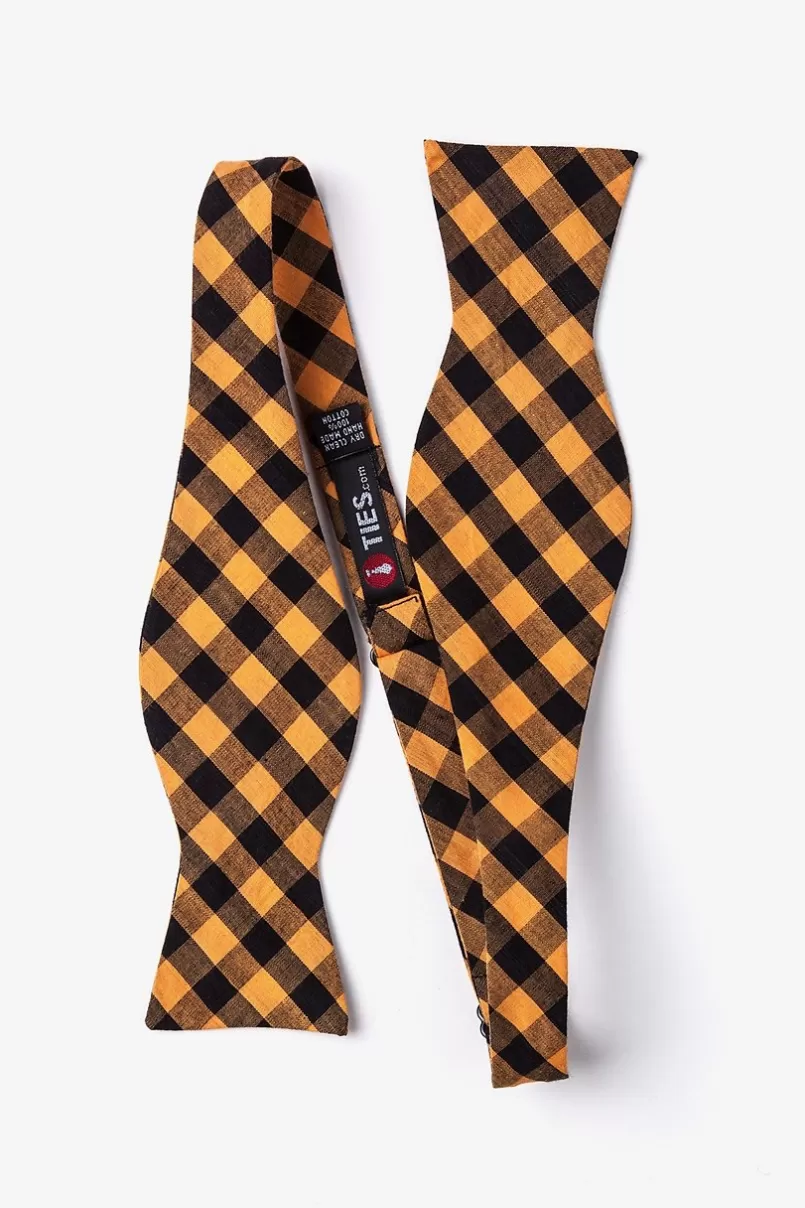 Ties Pasco Self-Tie Bow Tie Orange Store