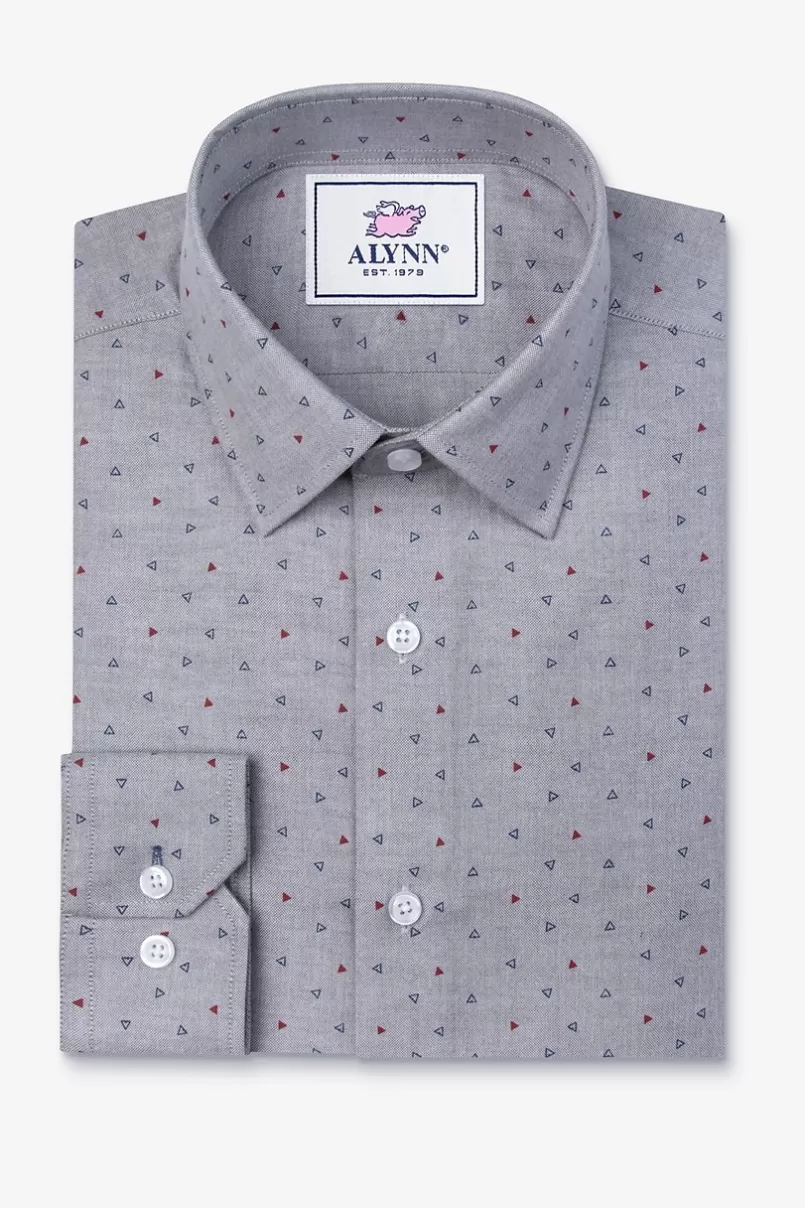 Ties Percy Casual Shirt Gray Store