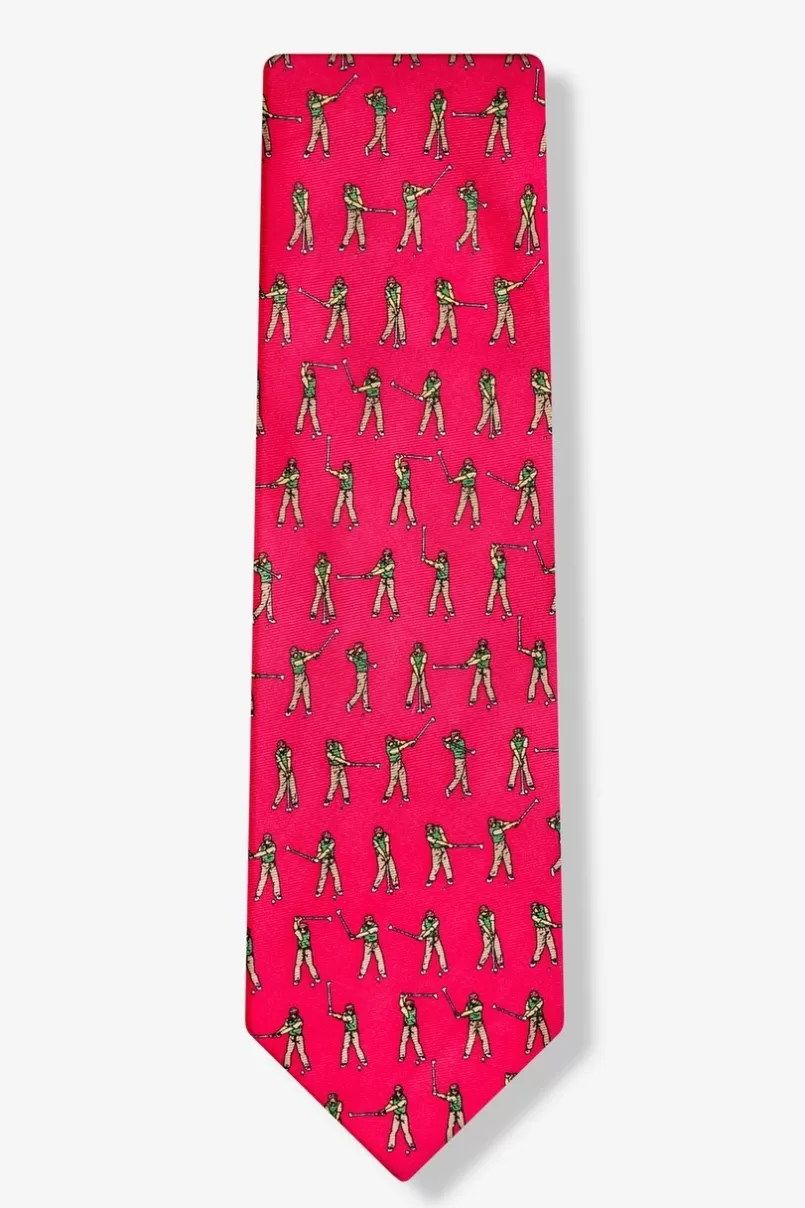 Ties Perfect Swing Red Tie Shop