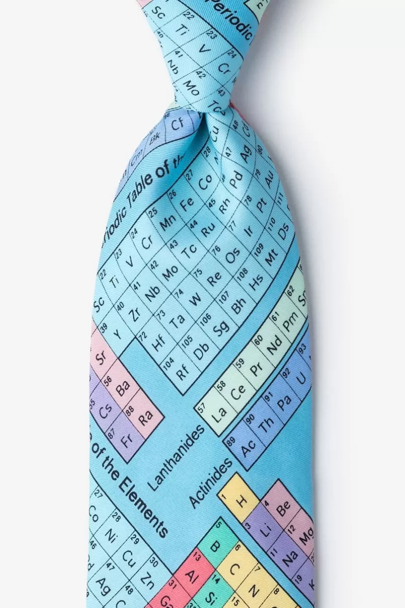 Ties Periodic Table Blue Tie Best