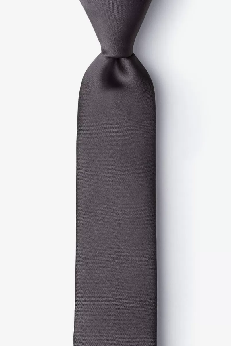 Ties Skinny Tie Pewter Sale