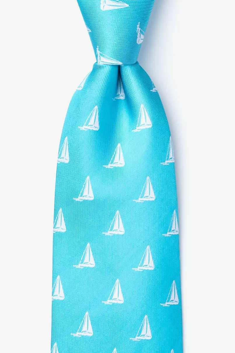 Ties Pier Pressure Tie Aqua New