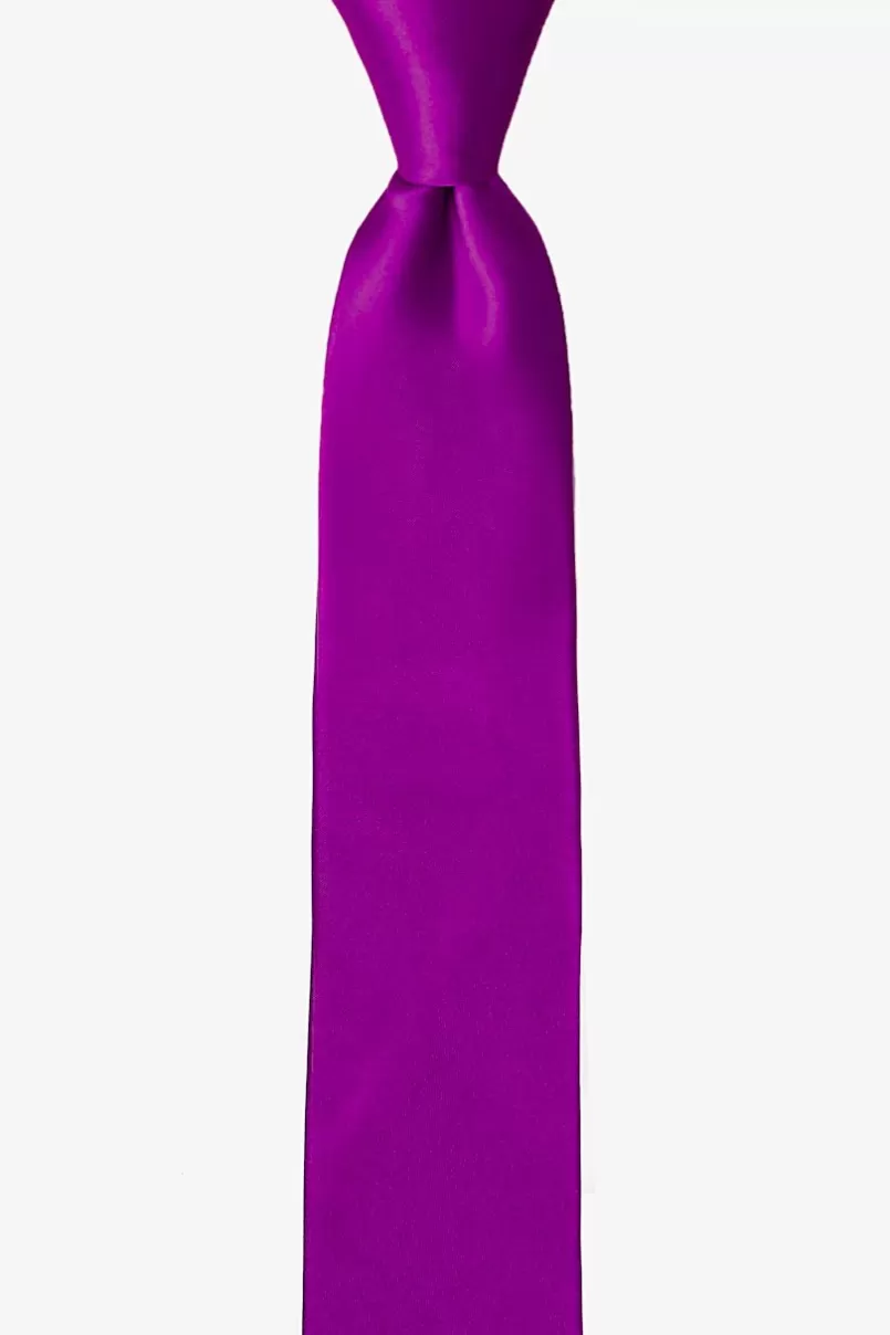 Ties Plum Wine Skinny Tie PlumWine Online