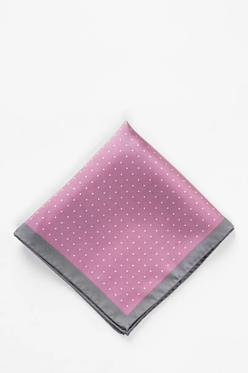 Ties Polkadot Pocket Square Pink Pocket Square Shop