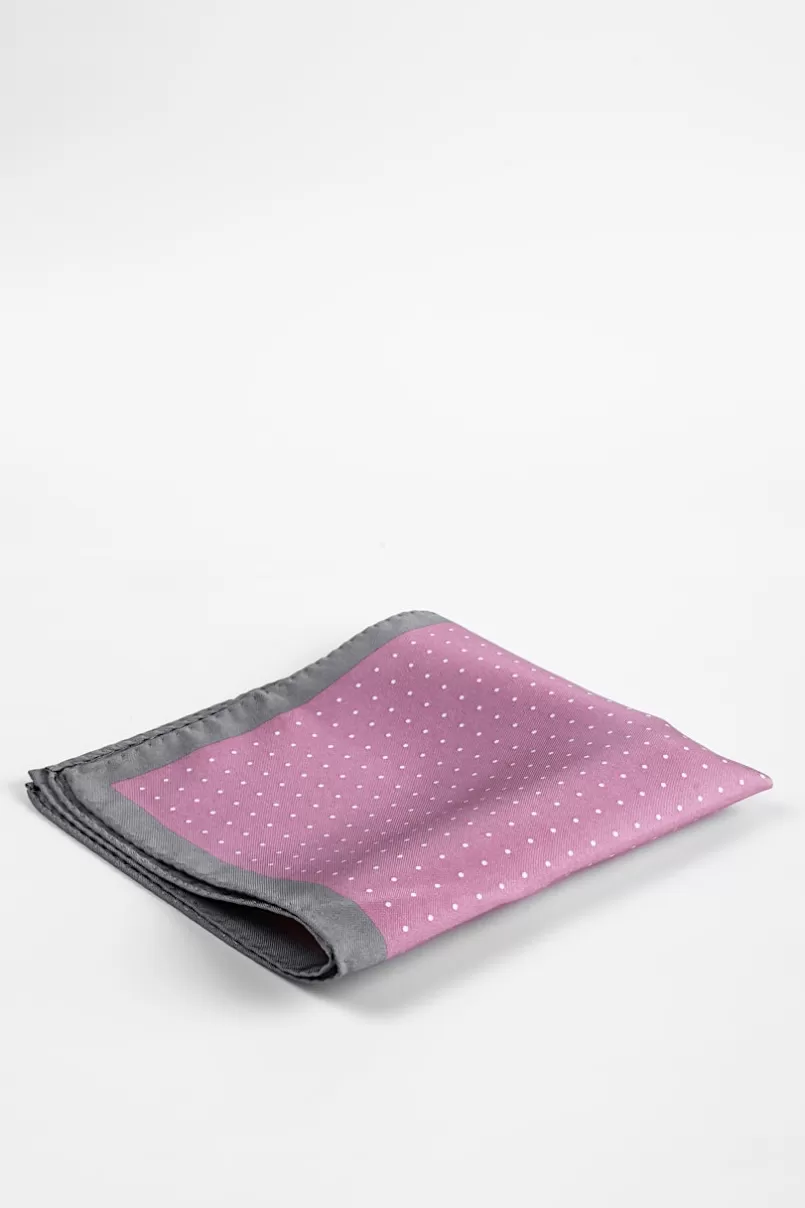 Ties Polkadot Pocket Square Pink Pocket Square Shop