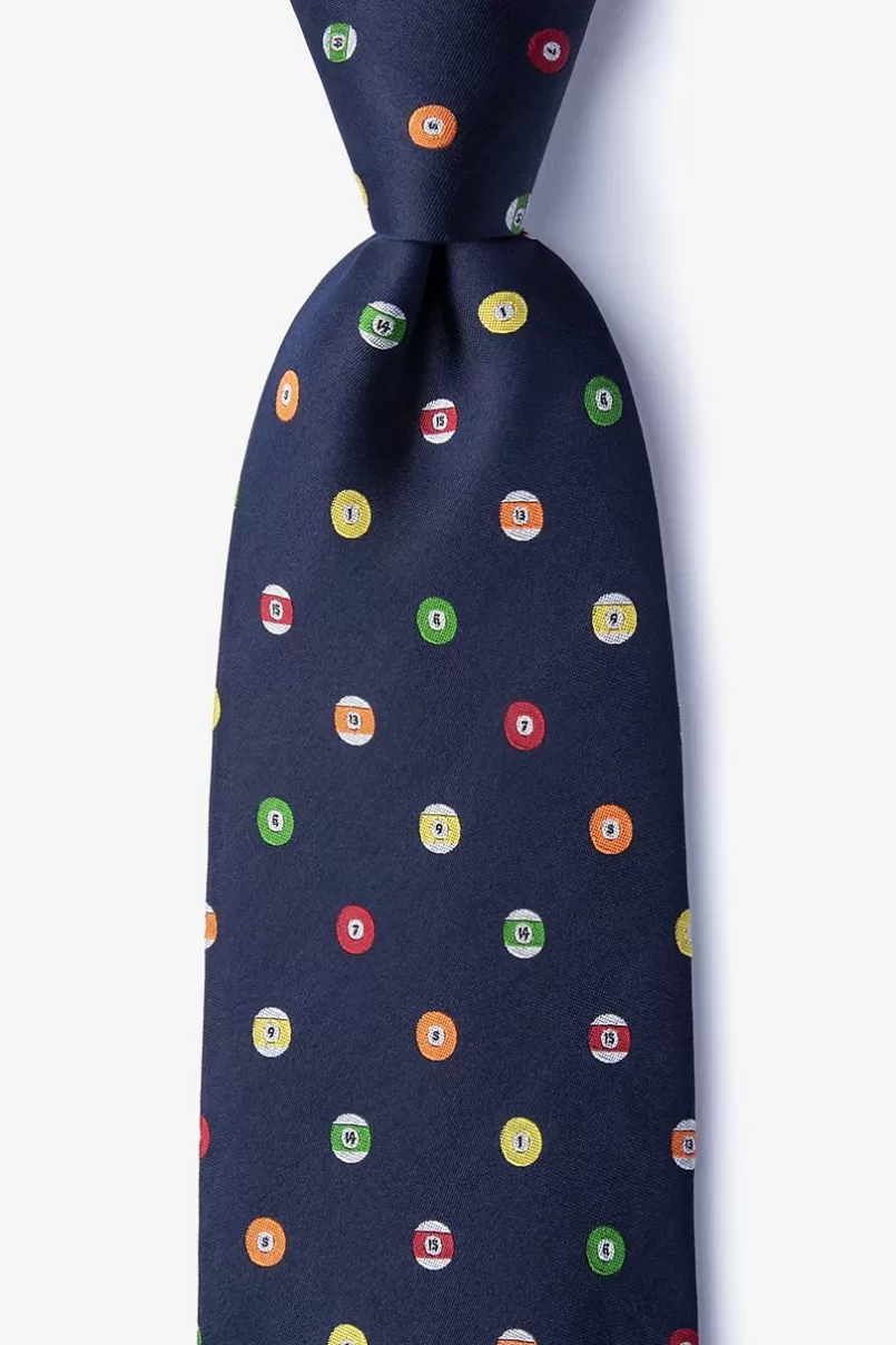 Ties Pool Party Navy Blue Tie Cheap