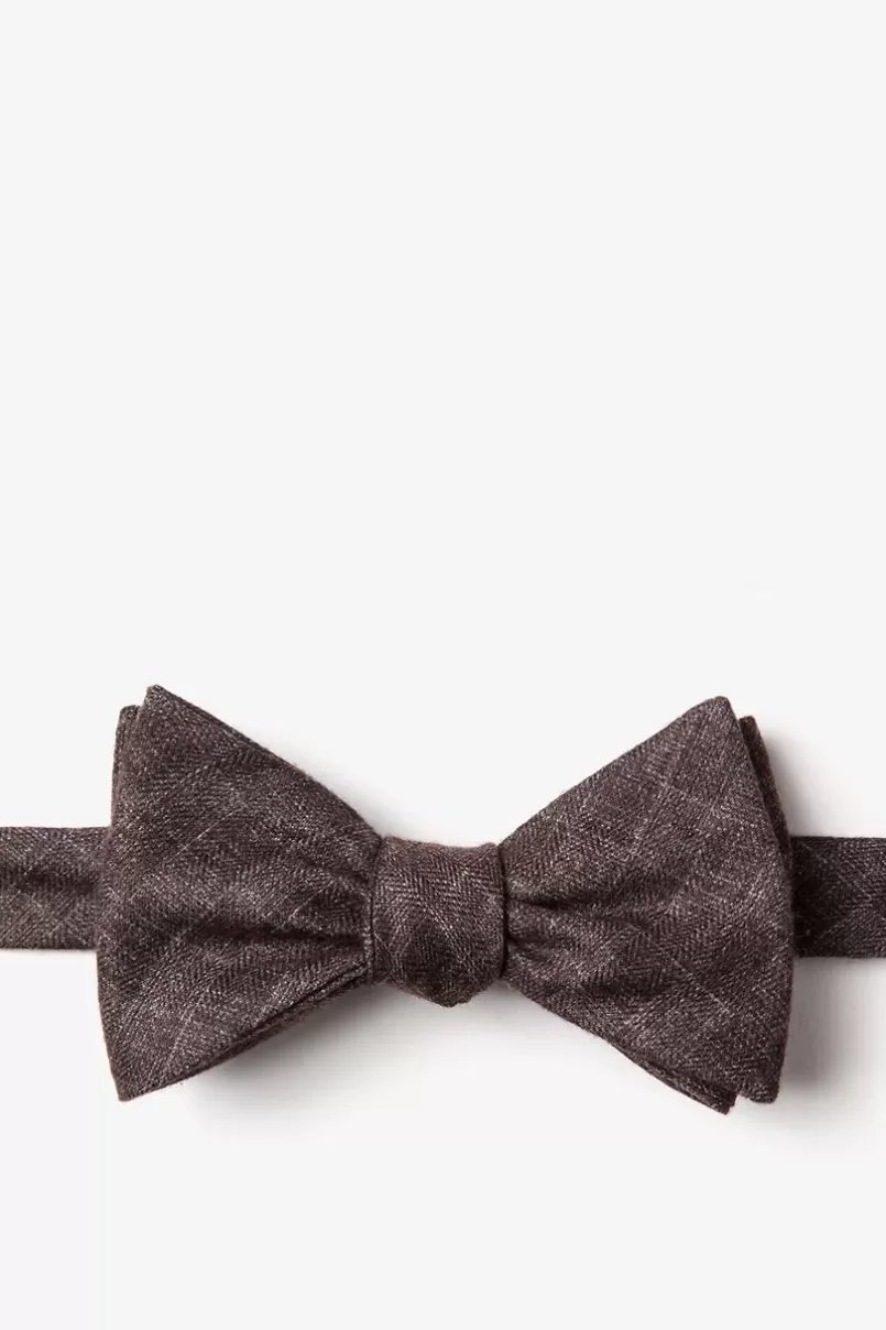 Ties Prescott Self-Tie Bow Tie Brown Fashion