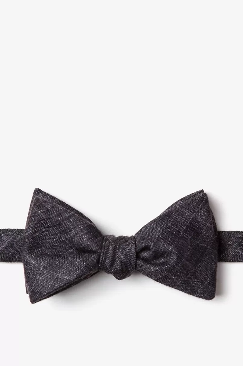 Ties Prescott Self-Tie Bow Tie Gray Best