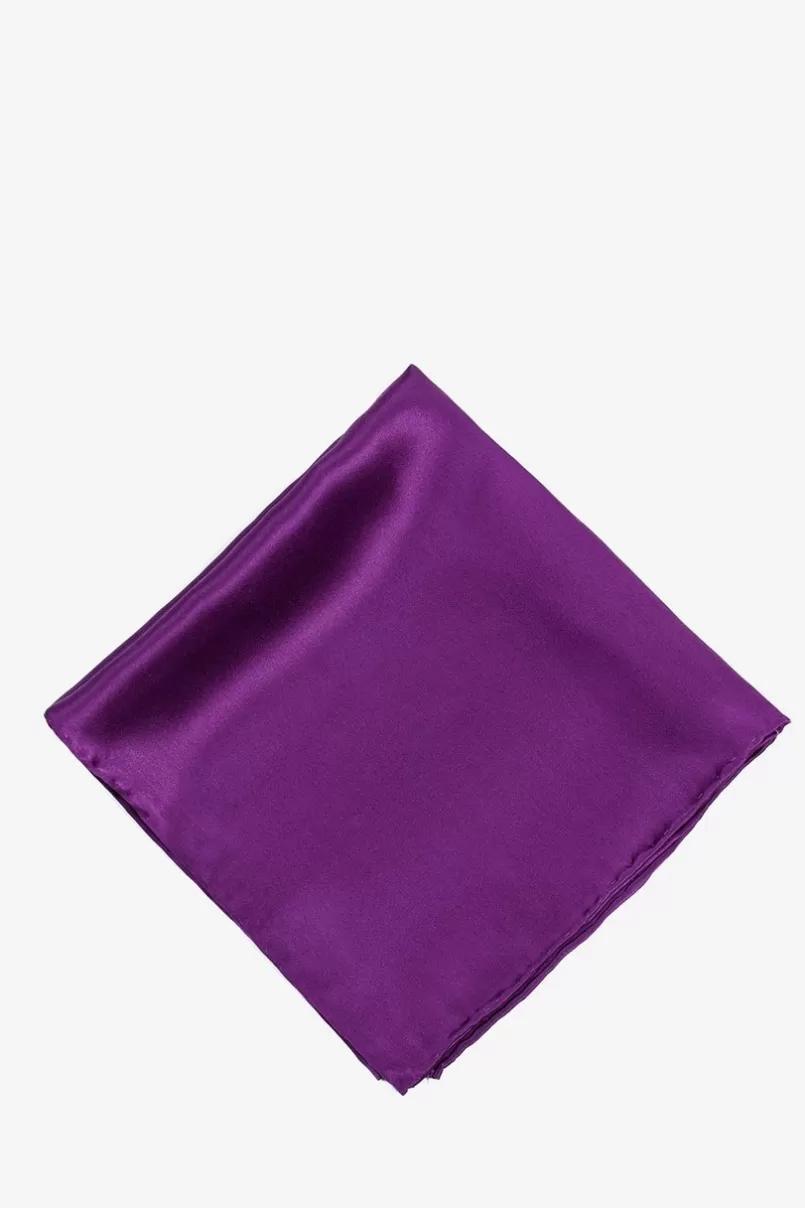 Ties Purple Plum Pocket Square PurplePlum Store