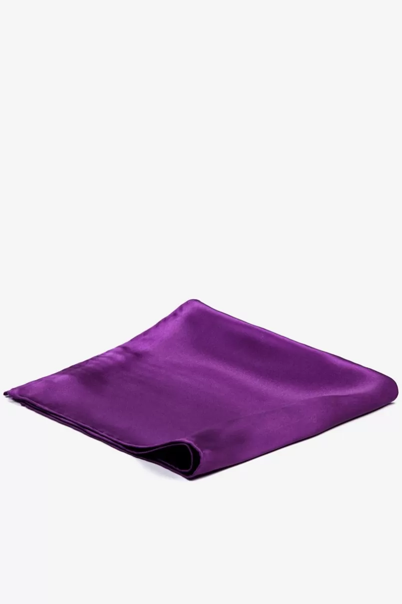 Ties Purple Plum Pocket Square PurplePlum Store