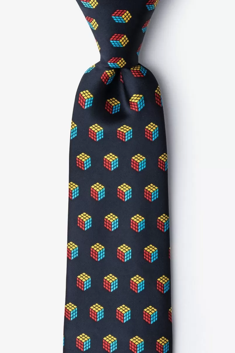 Ties Puzzle Cubes Black Tie Store