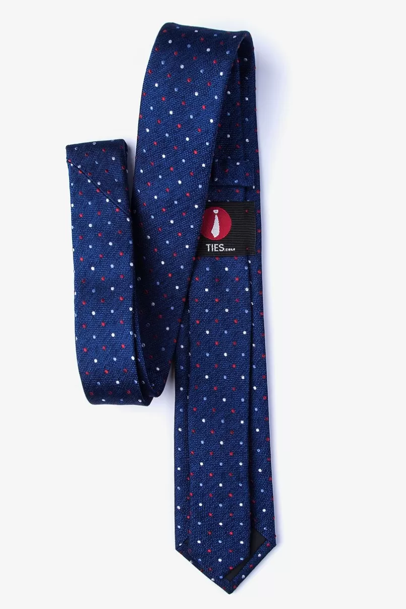 Ties Quinby Red Skinny Tie Cheap