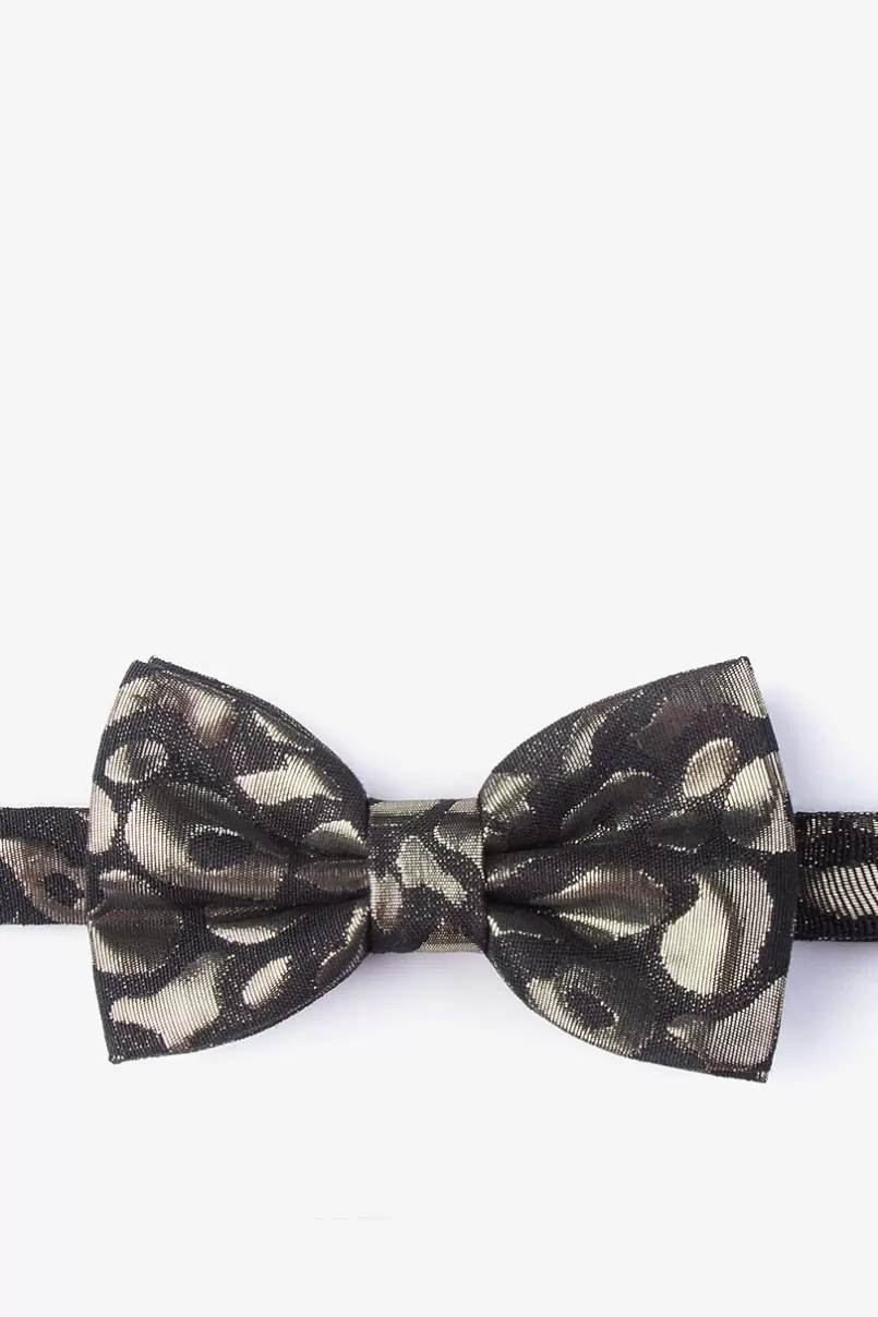 Ties Raven Pre-Tied Bow Tie Black Cheap