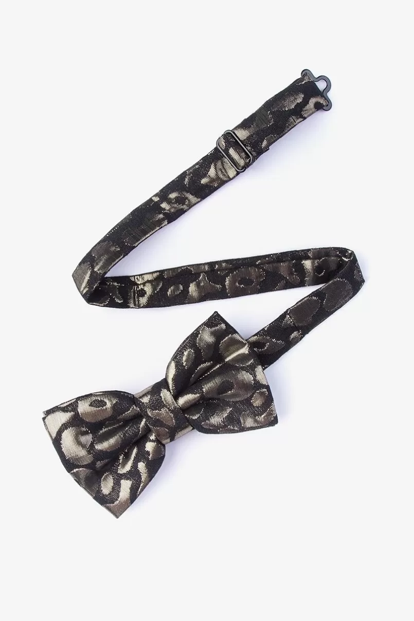 Ties Raven Pre-Tied Bow Tie Black Cheap