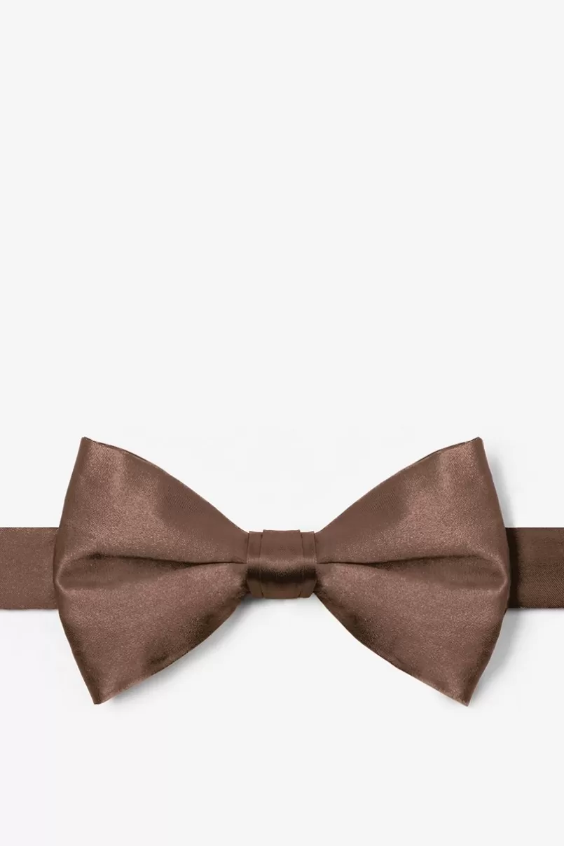 Ties Raw Umber Pre-Tied Bow Tie RawUmber Best