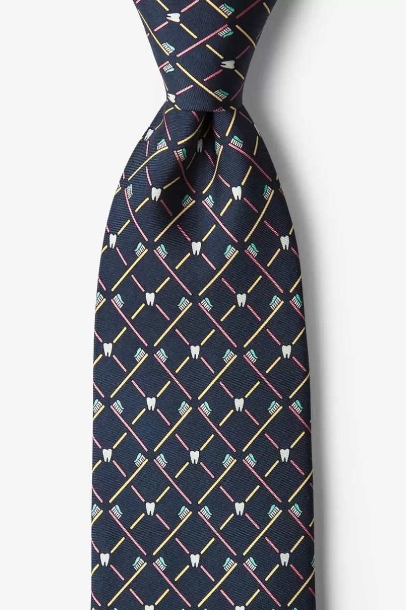 Ties Real Dentists Wear Plaid Tie Gray Cheap