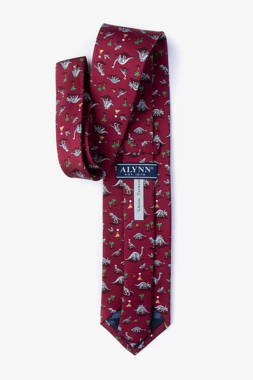 Ties Classic Jurassic Tie Red Shop