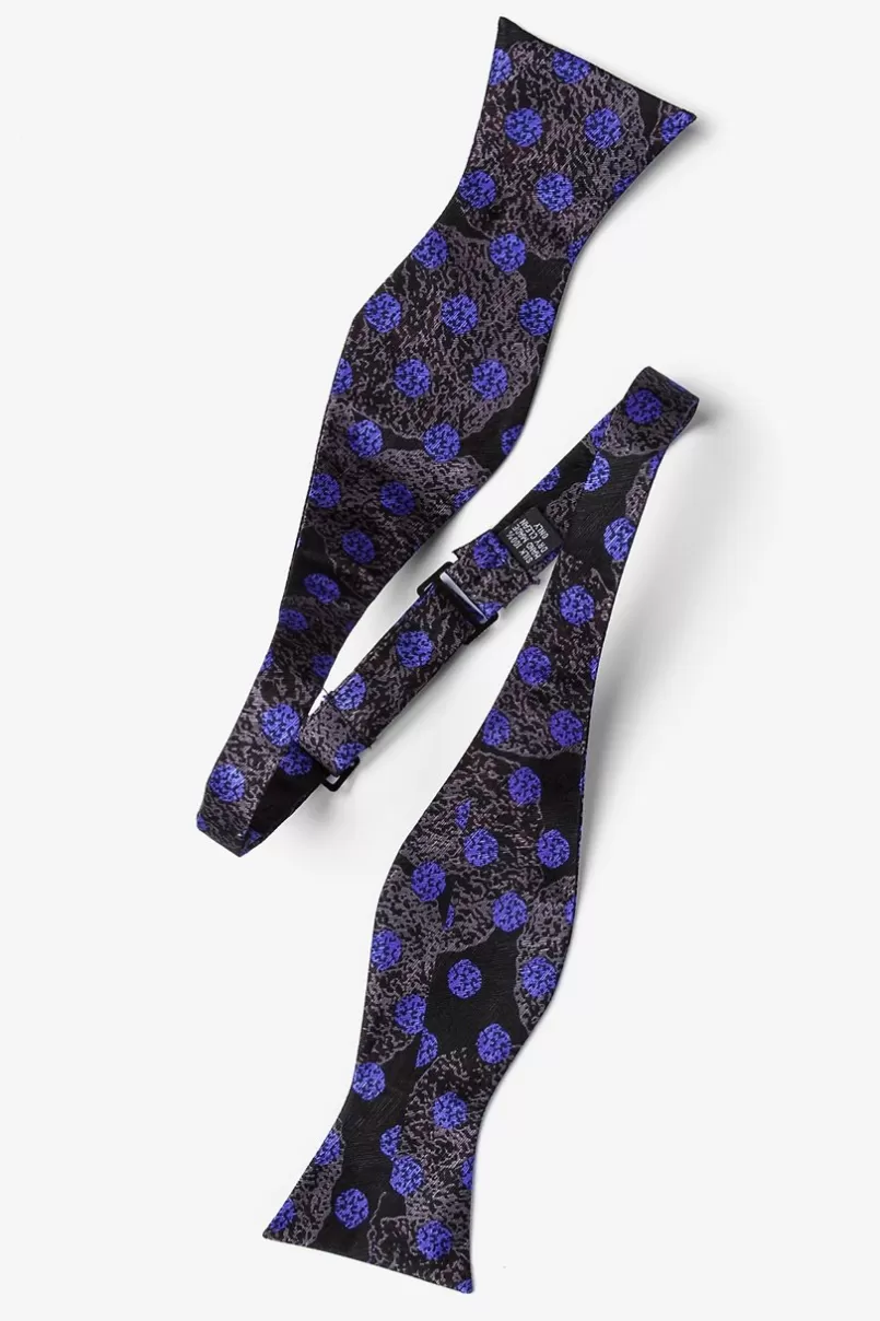 Ties Rhinovirus Black Self-Tie Bow Tie Best Sale