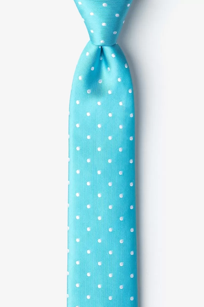 Ties Richards Turquoise Skinny Tie Sale