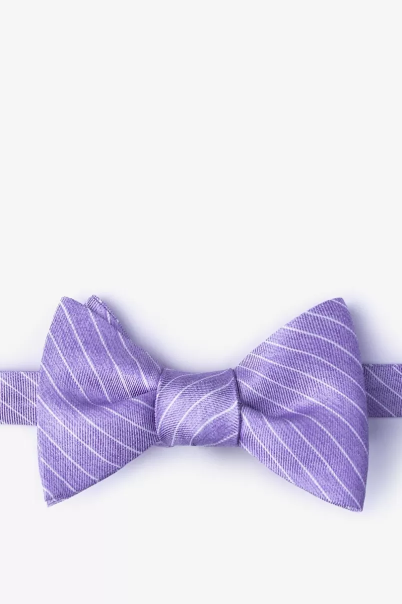 Ties Robe Blue Self-Tie Bow Tie Shop