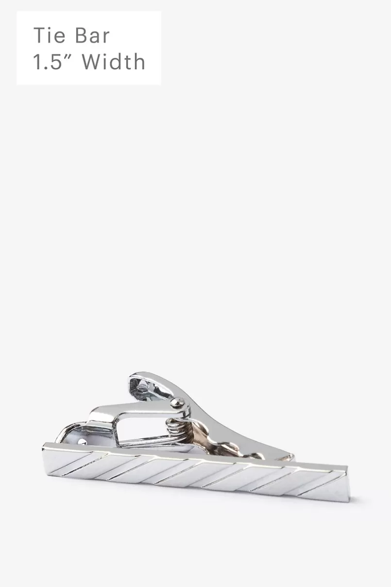 Ties Roma Silver Tie Bar Best Sale