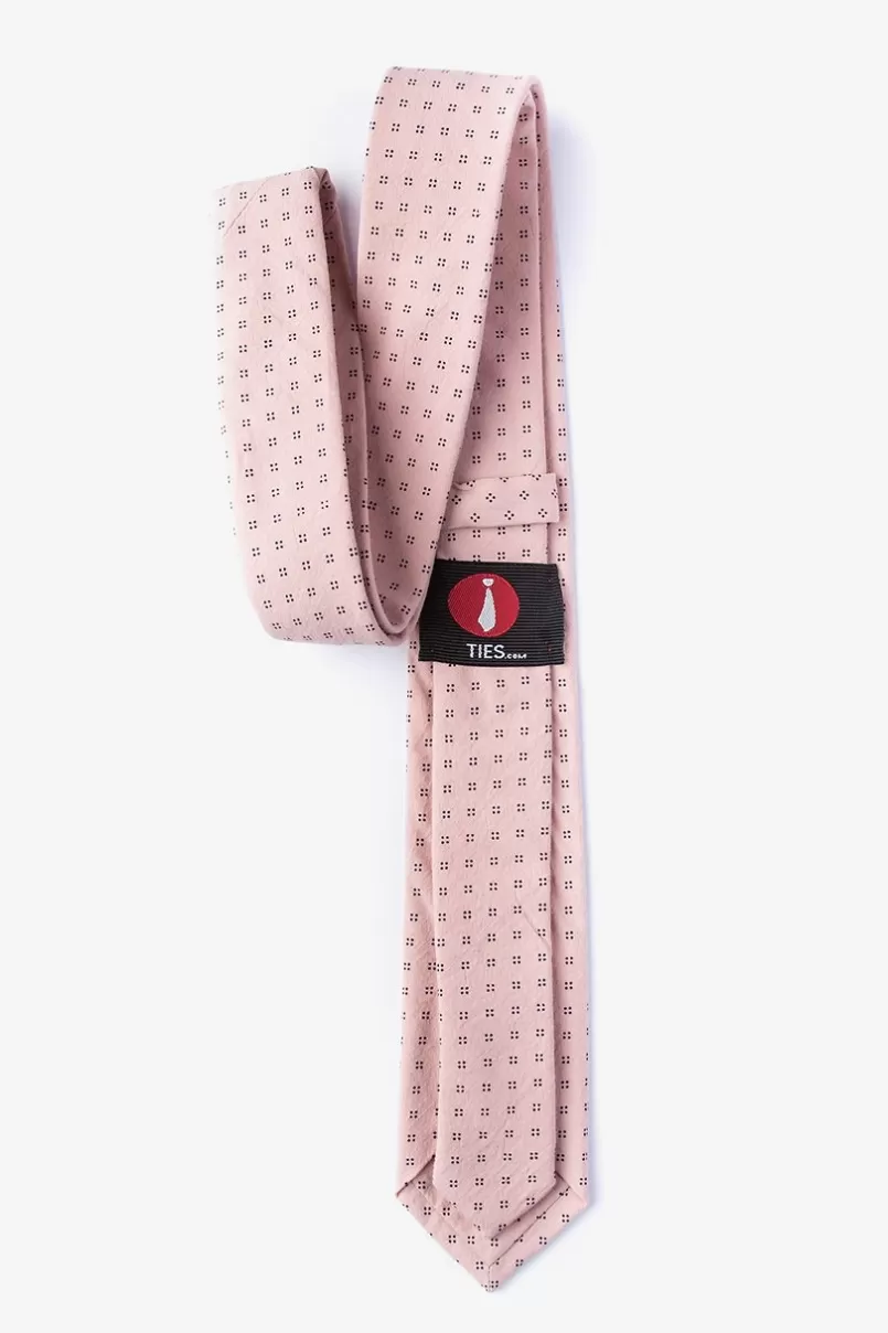 Ties Ross Skinny Tie Pink Hot