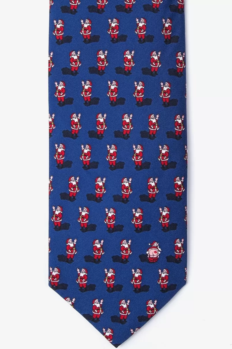 Ties Rosy Cheeks Navy Blue Tie Cheap