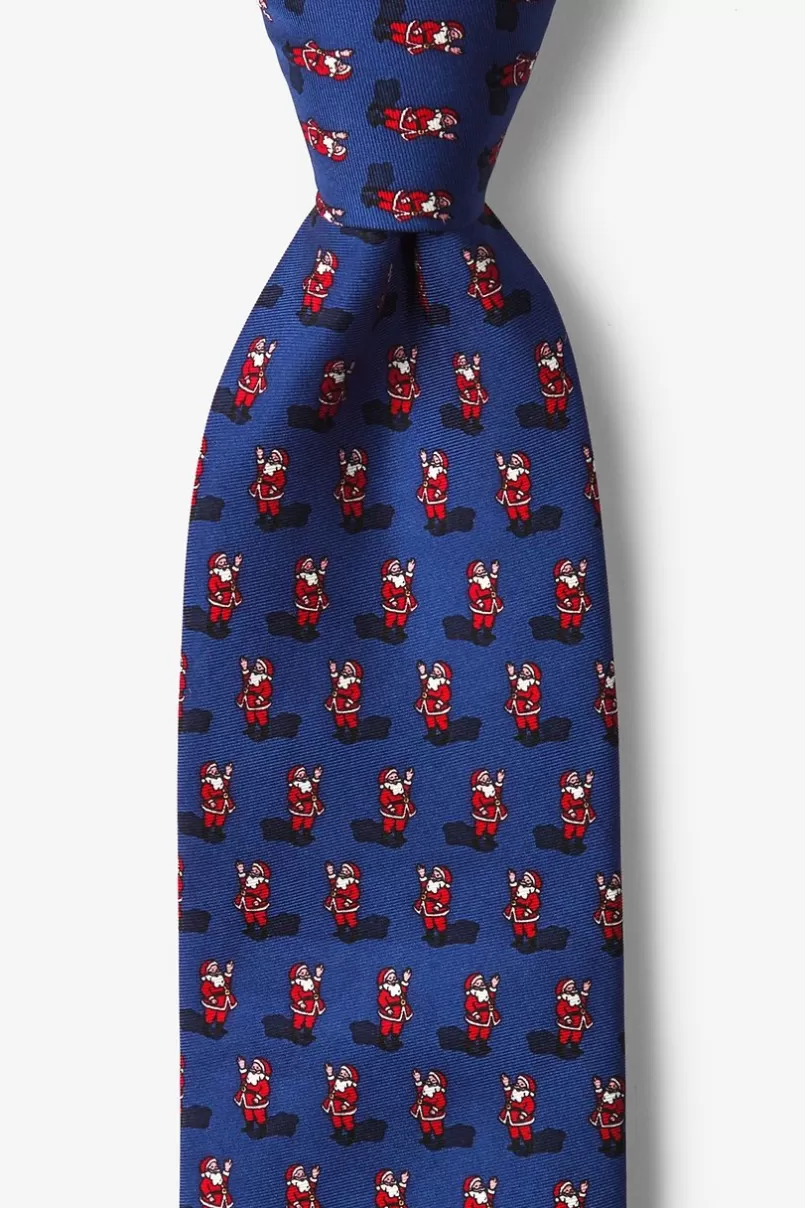 Ties Rosy Cheeks Navy Blue Tie Cheap