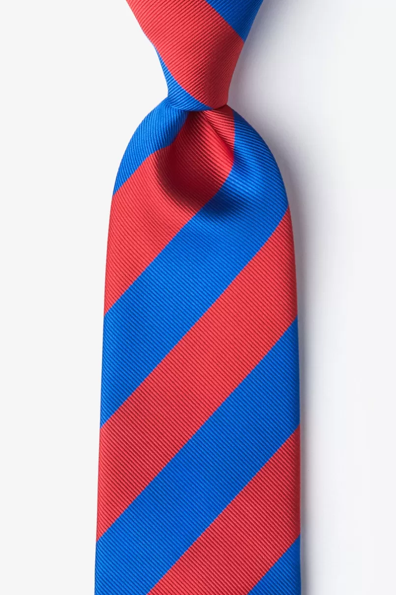 Ties Royal Blue & Red Stripe Tie RoyalBlue&Red Best