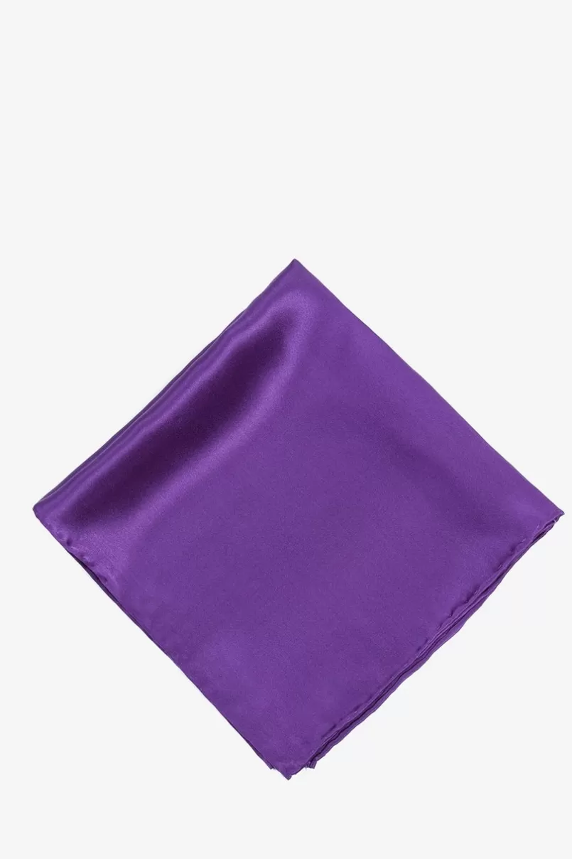 Ties Royal Purple Pocket Square RoyalPurple Online