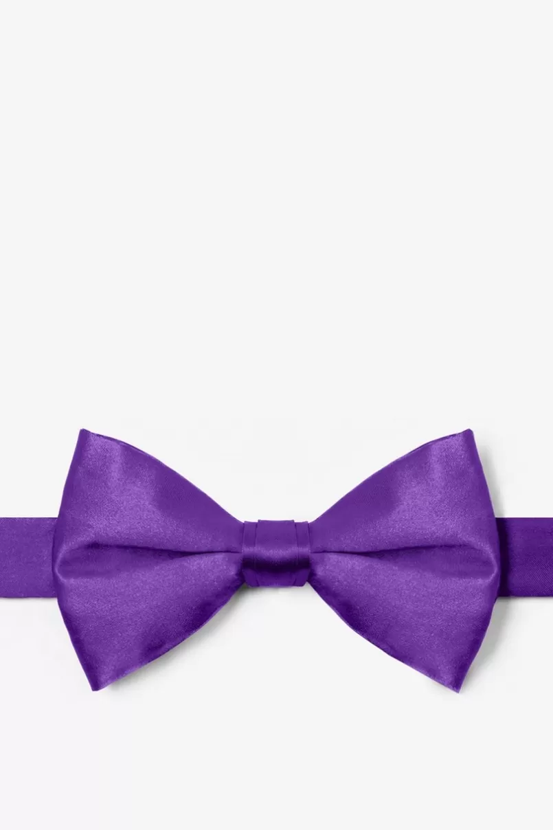 Ties Royal Purple Pre-Tied Bow Tie RoyalPurple Flash Sale