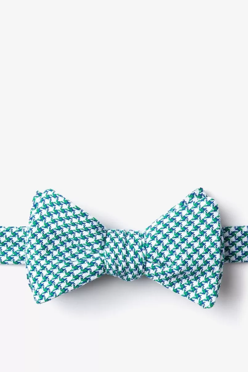 Ties Sadler Self-Tie Bow Tie Green Hot