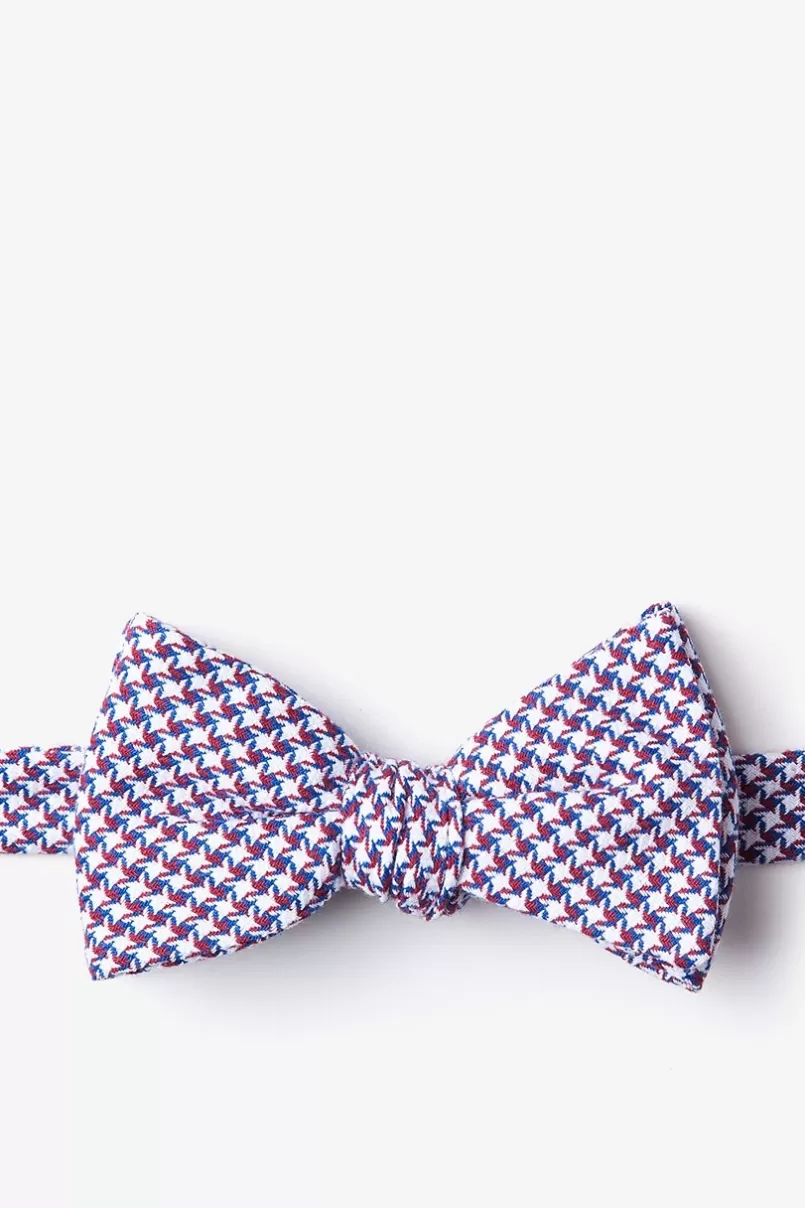 Ties Sadler Self-Tie Bow Tie Red Discount