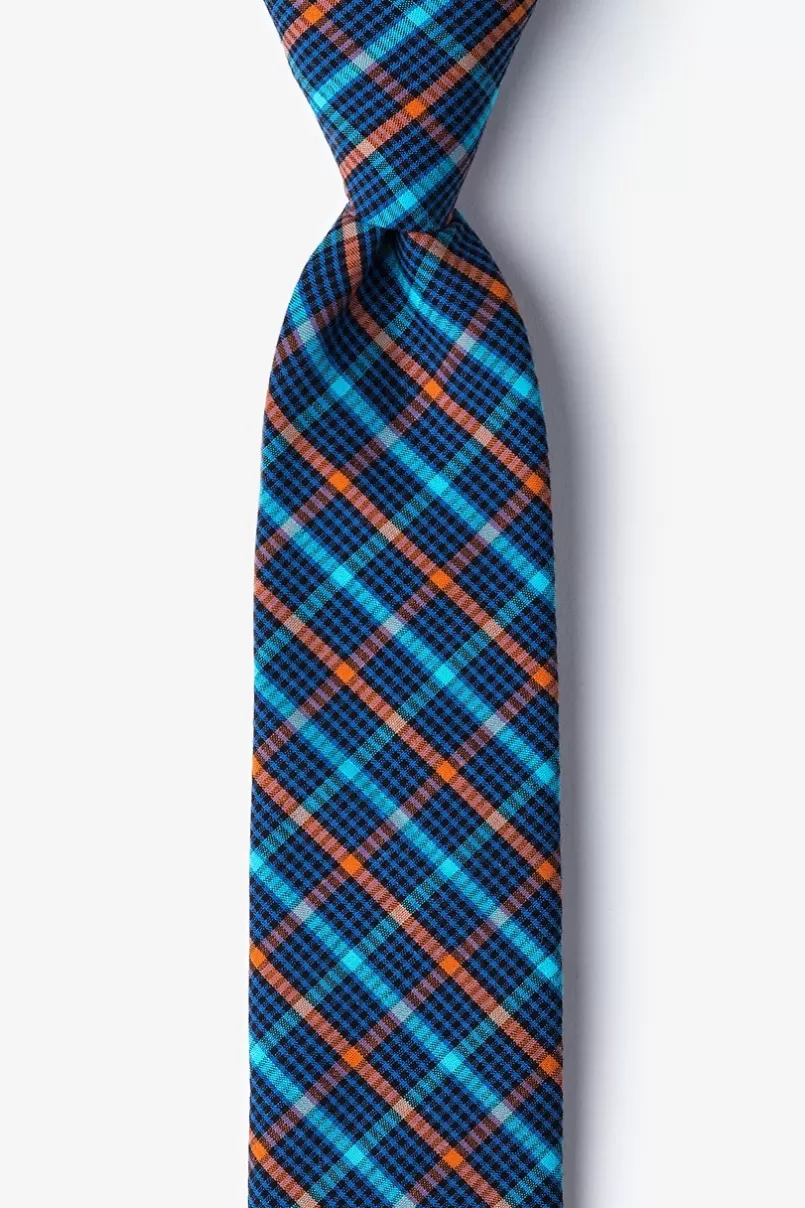 Ties Sahuarita Orange Skinny Tie New